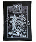 1914 - Welcome To The Trenchclub, Buddy Ape - 11 x 8,2 cm - Patch