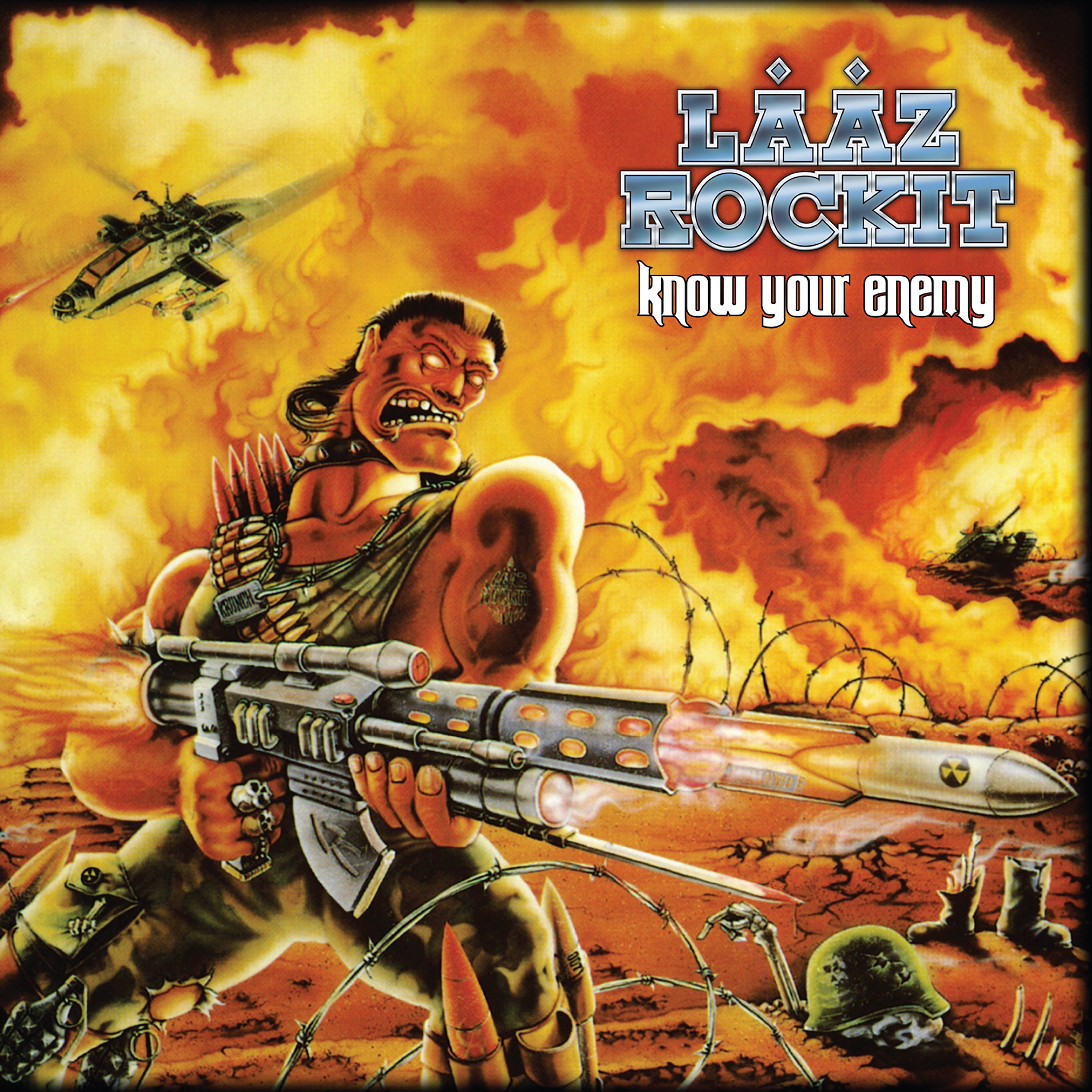 LAAZ ROCKIT - Know Your Enemy ( CD )
