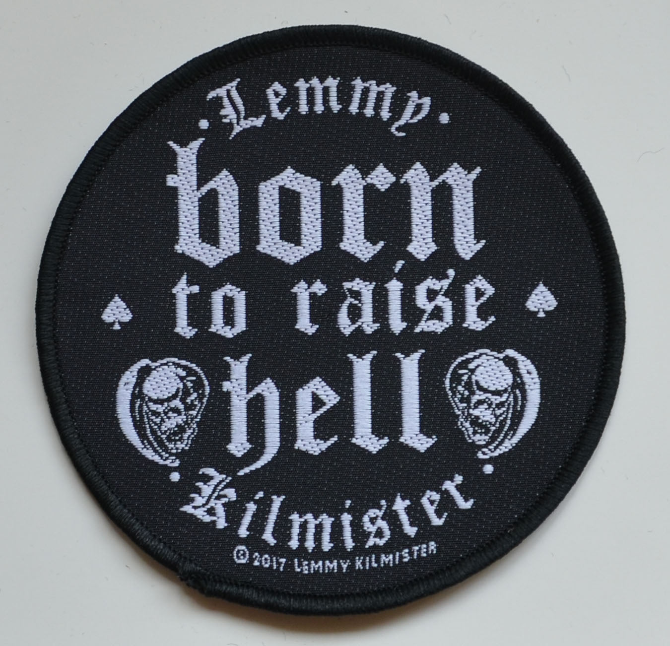 LEMMY - Born To Raise Hell - 9,4 cm - Patch