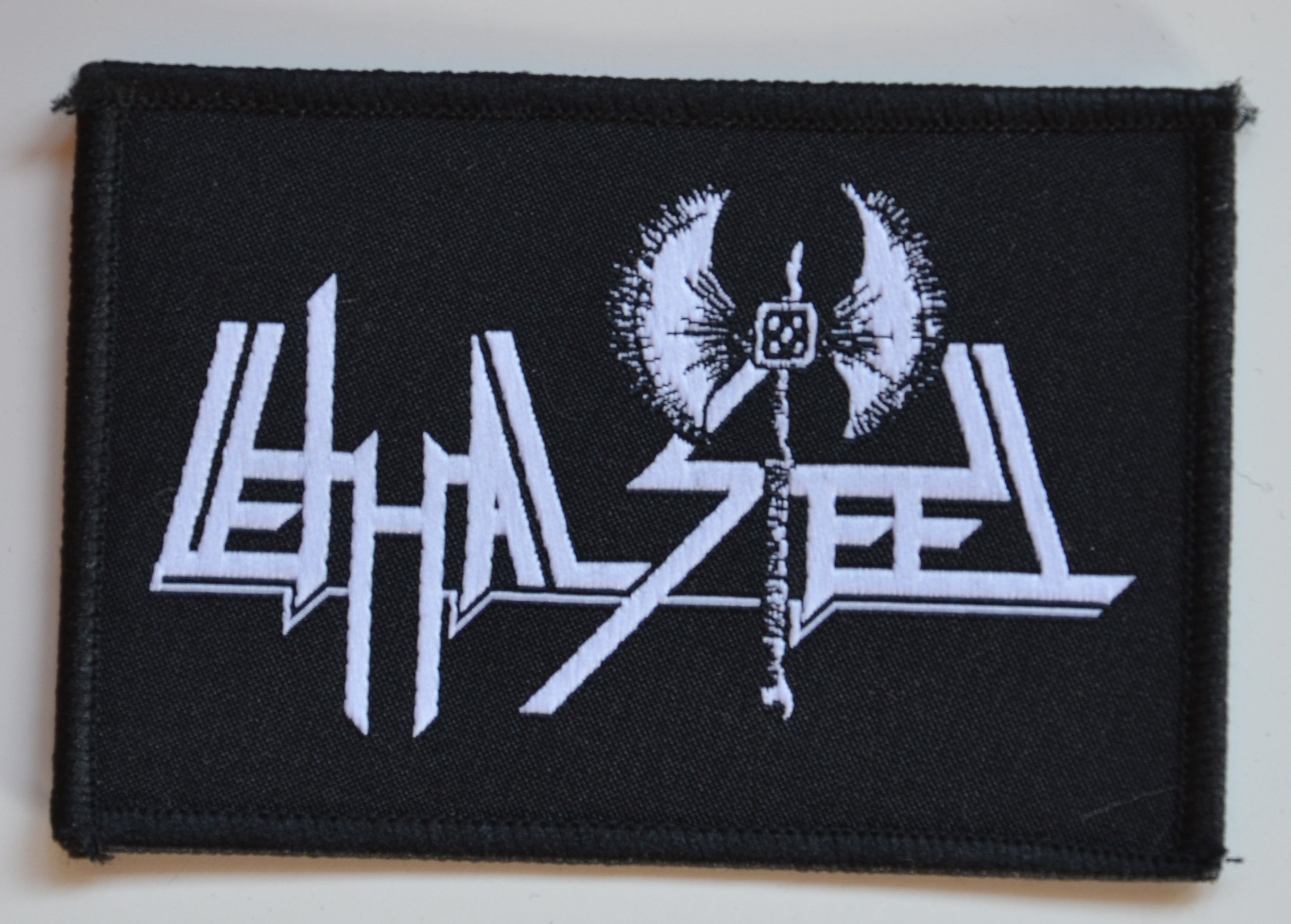 LETHAL STEEL - 9,5 cm x 6,5 cm - Patch