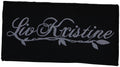LIV KRISTINE - Logo - 10,3 x 5,3 cm - Patch