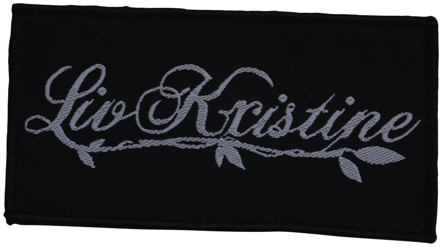 LIV KRISTINE - Logo - 10,3 x 5,3 cm - Patch