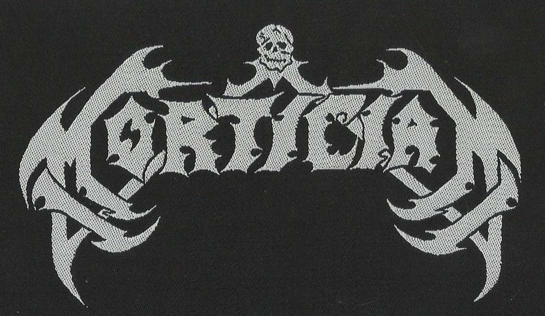 MORTICIAN - Logo - 9 cm x 14,5 cm - Patch