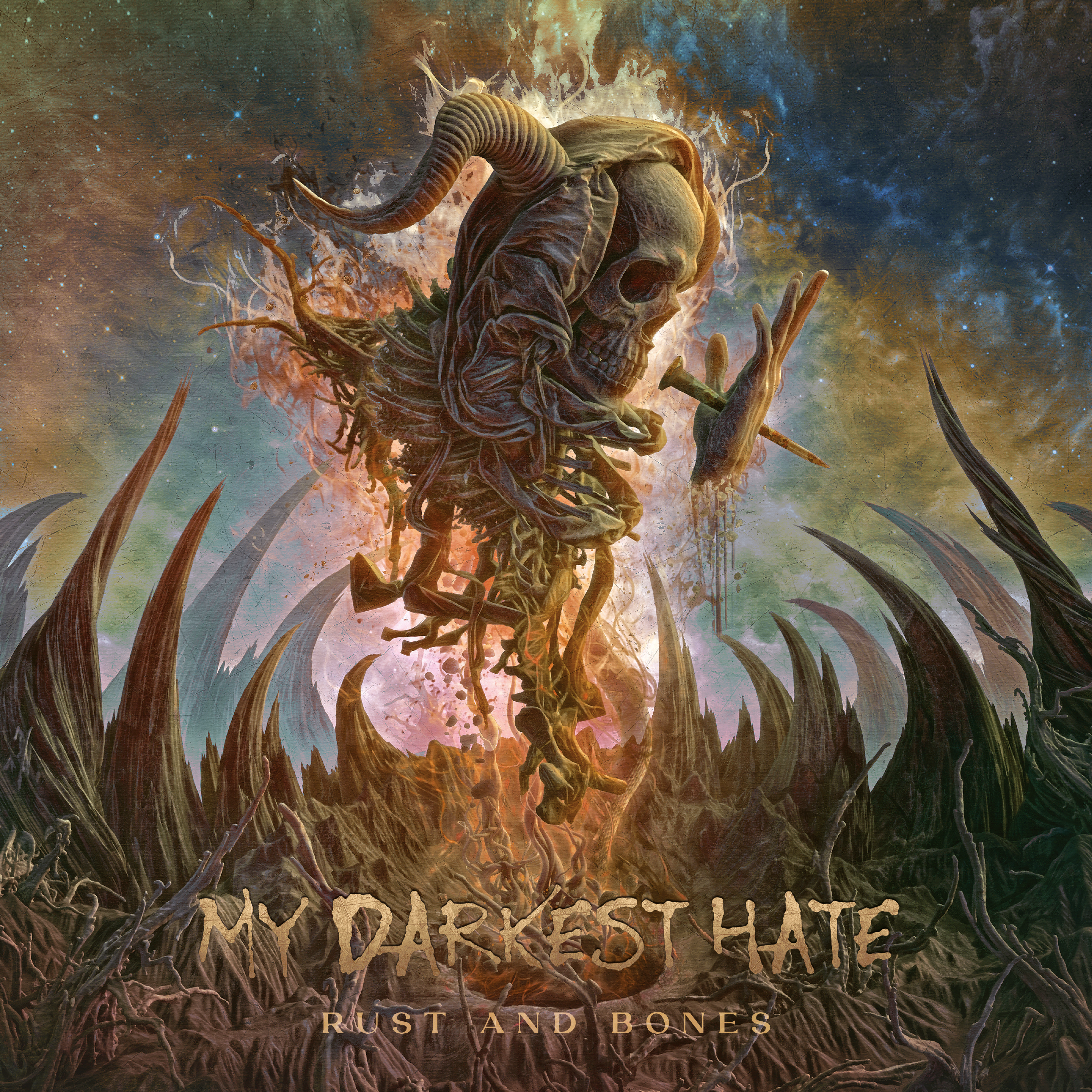 MY DARKEST HATE - Rust And Bones - Mediabook ( CD ) -