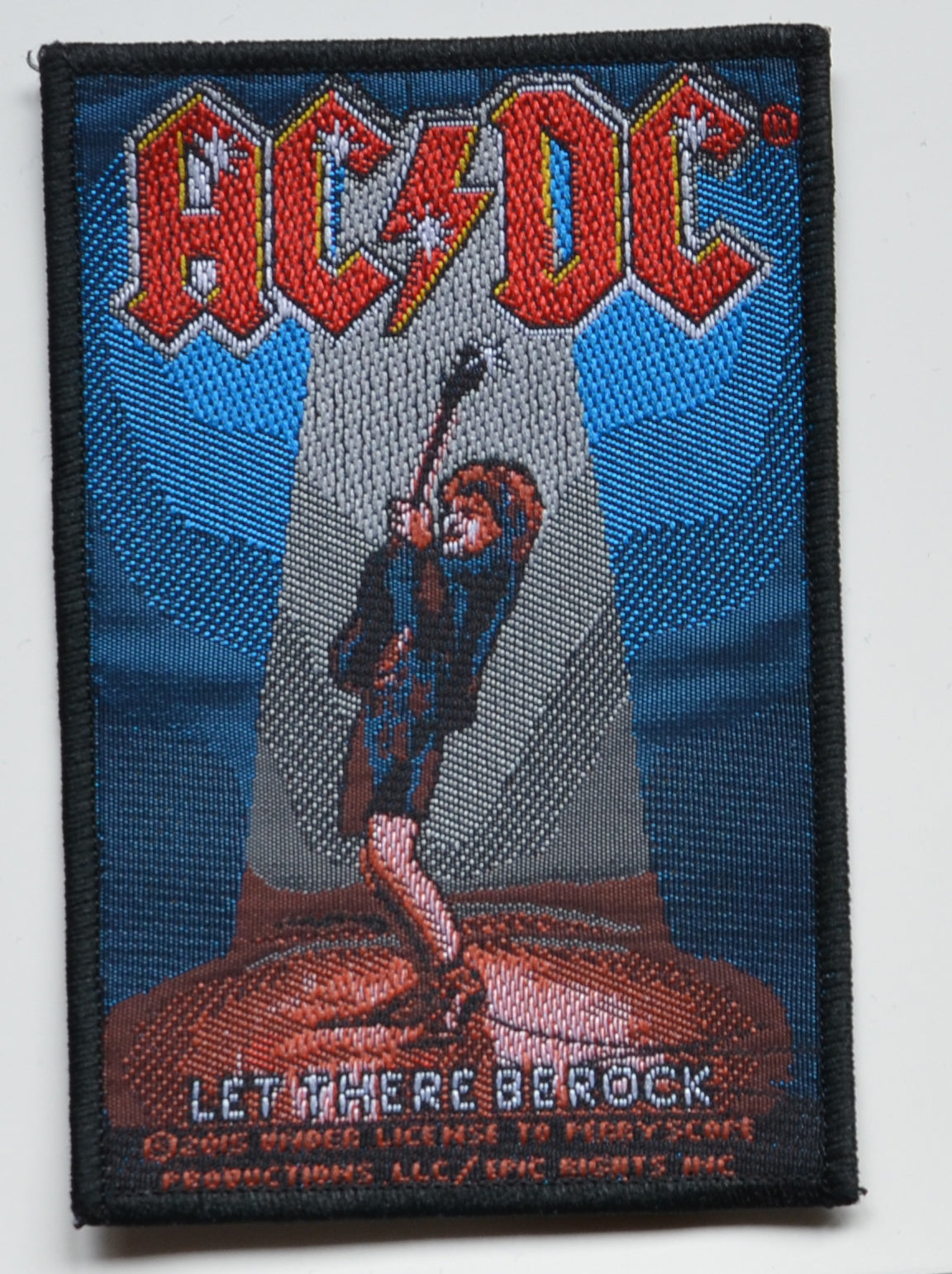 AC/DC - Let There Be Rock - 10 x 6,8 cm - Patch