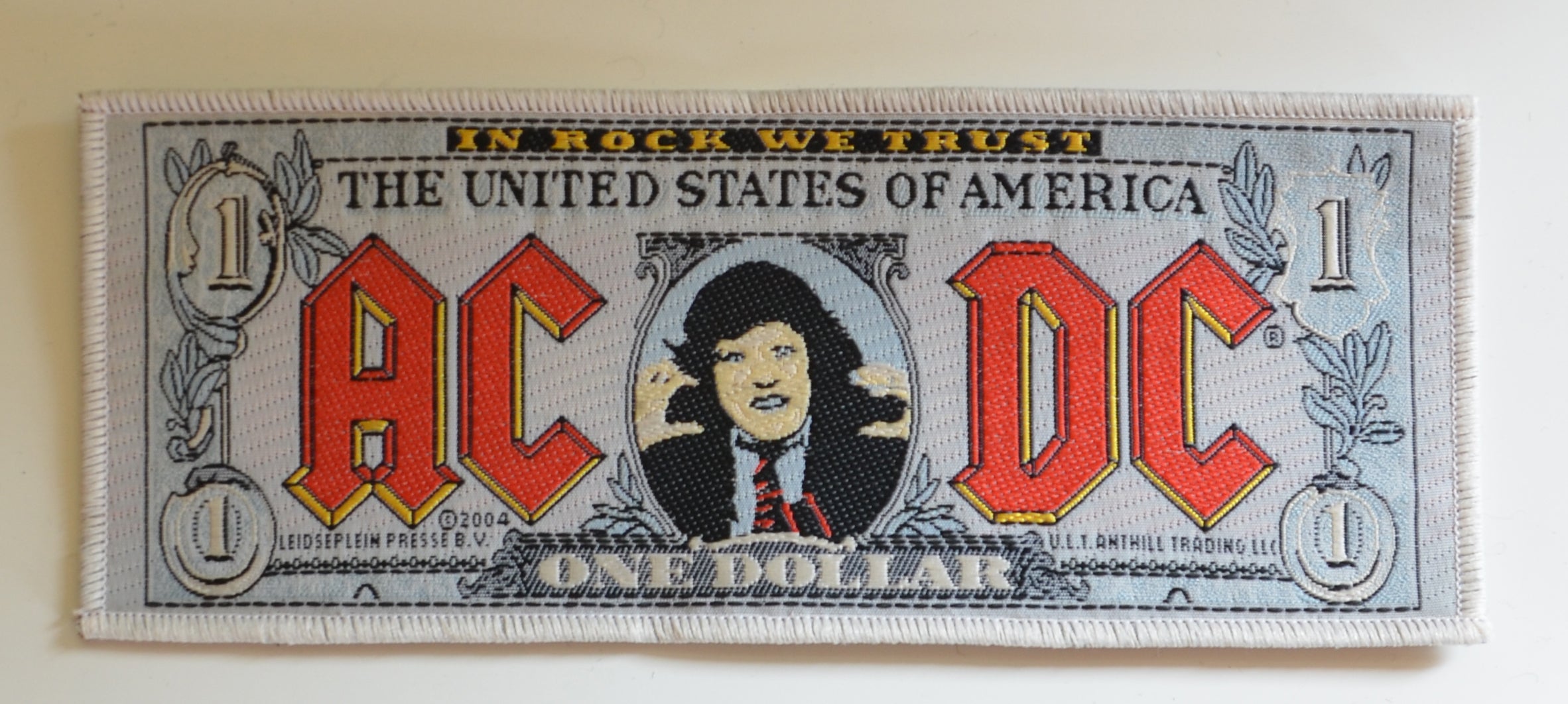 AC/DC - Bank Note - 6 x 16 cm - Patch
