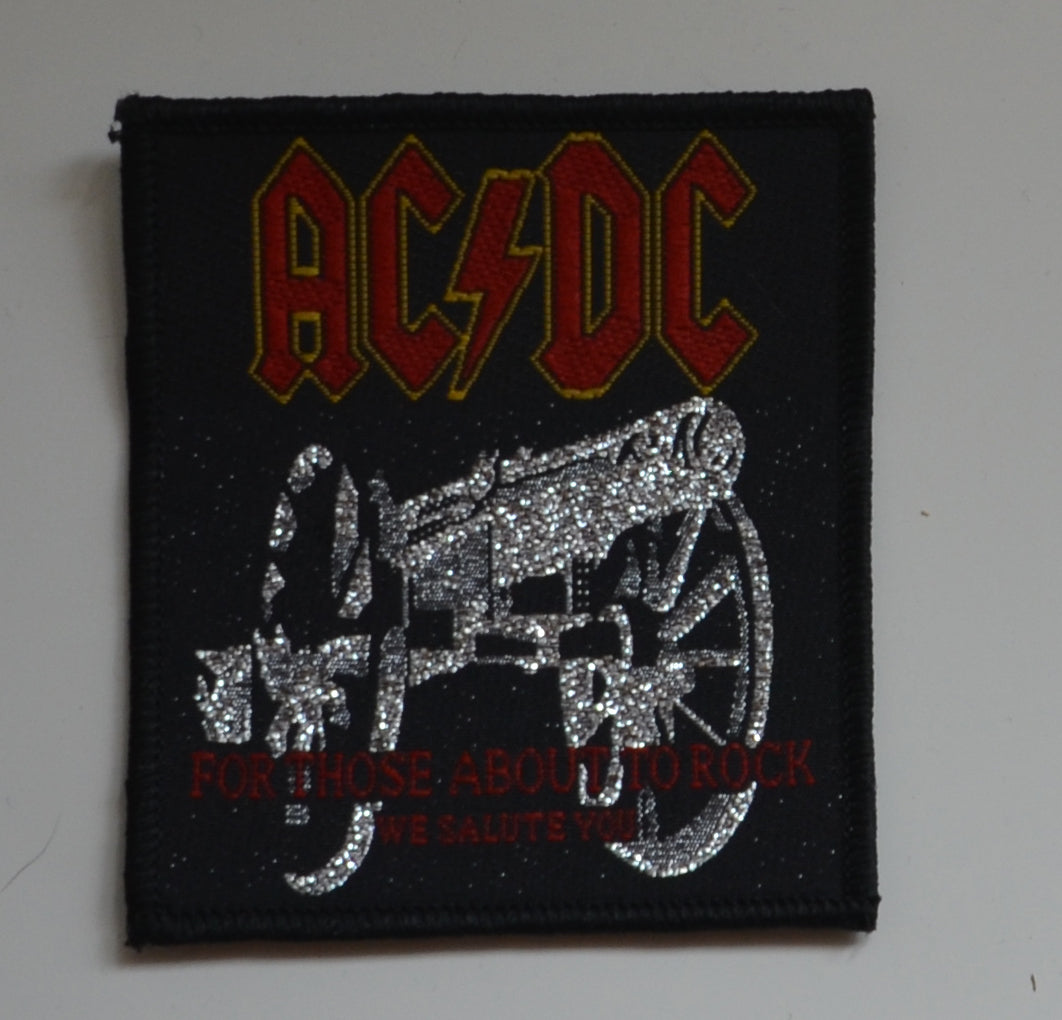AC/DC - For Those About To Rock 7,5 x 6,7 cm - Patch