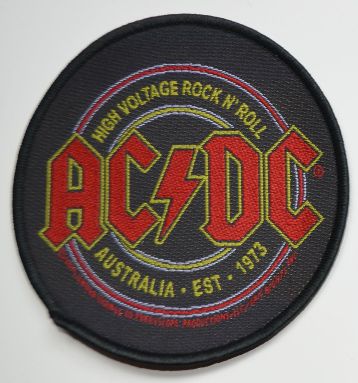 AC/DC - High Voltage Rock N Roll - 9,7 cm - Patch