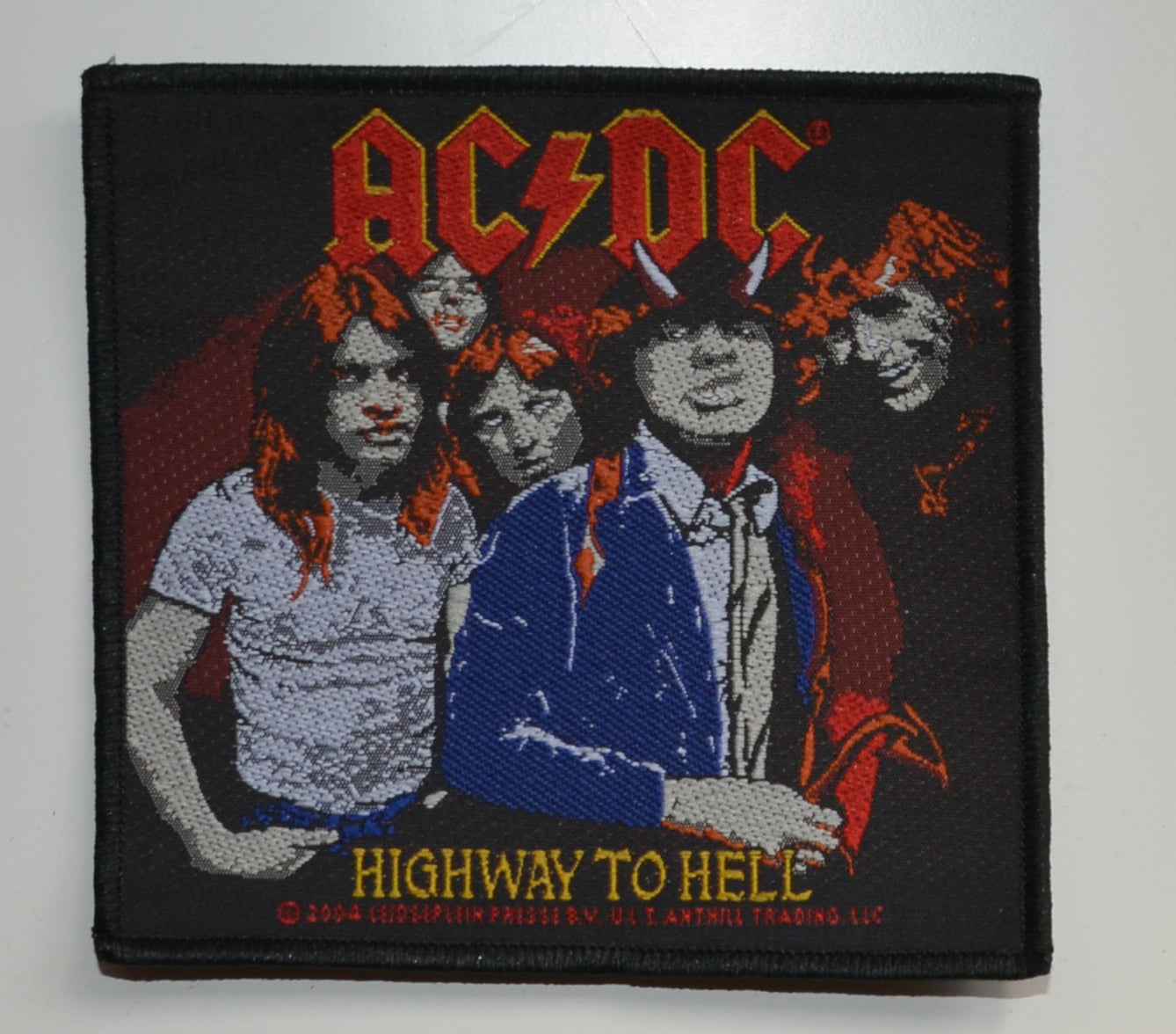 AC/DC - Highway To Hell 9,3 cm x 9,7 cm - Patch