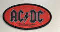 AC/DC - Oval Logo - 4,7 x 9,2 cm - Patch