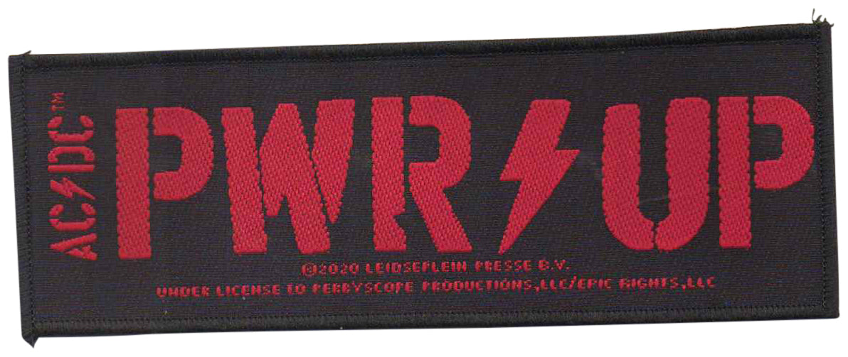 AC/DC - PWR UP Superstripe - 14,7 x 5,2 cm - Patch