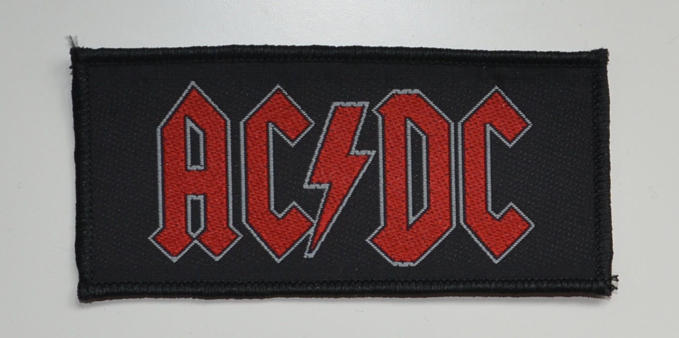 AC/DC - Red Logo - 4,4 x 9,7 cm - Patch