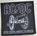 AC/DC - For Those About To Rock 9,7 x 10 cm - Patch