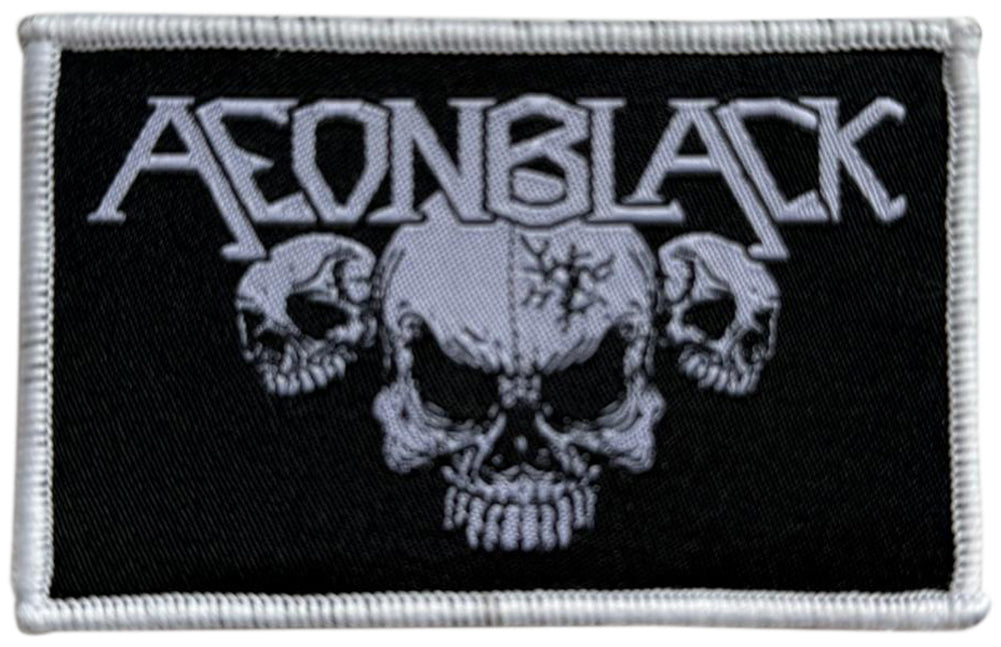 AEONBLACK - Skulls - 6,4 x 10 cm - Patch