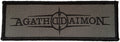 AGATHODAIMON - Logo - 9,3 cm x 3,3 cm - Patch