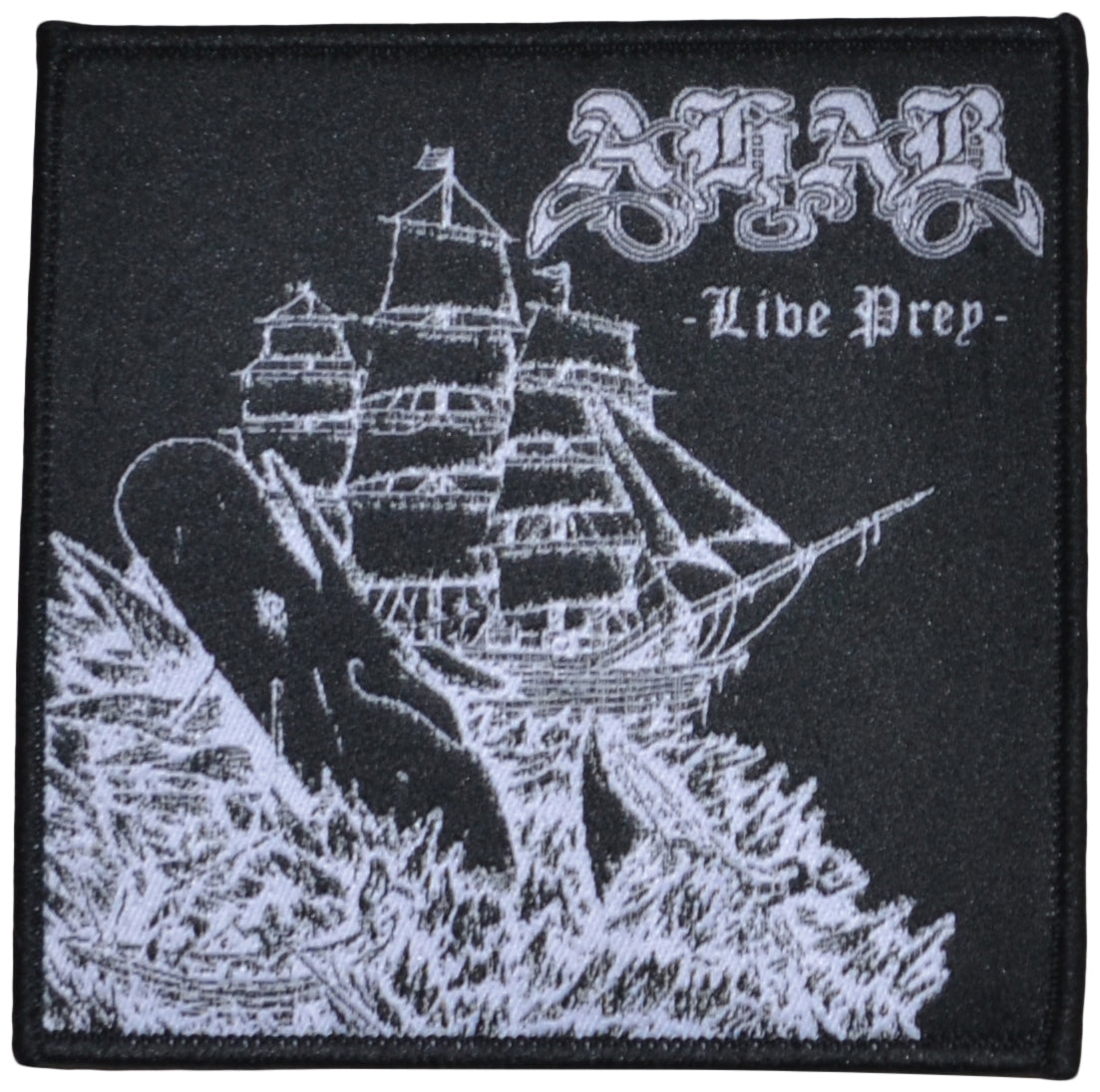 AHAB - Live Prey - 9,1 x 8,8 cm - Patch