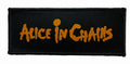 ALICE IN CHAINS - Logo - 4 x 9,8 cm - Patch
