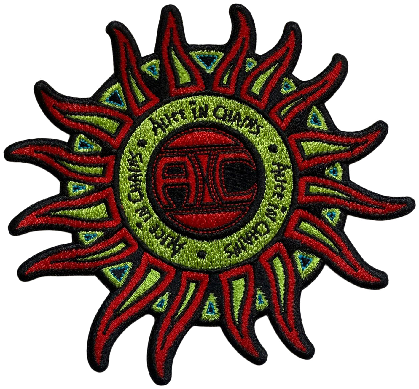 ALICE IN CHAINS - Sun Logo Colour - 12,8 x 14 cm - Patch