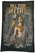 ALL FOR METAL - Gods Of Metal - 12 x 7,8 cm - Patch