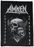 AMKEN - Skull - 8,6 x 6,2 cm - Patch