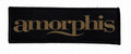 AMORPHIS - Gold Logo - 4 x 11,9 cm - Patch