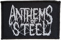 ANTHEMS OF STEEL - Logo - 6,4 cm x 9,8 cm - Patch