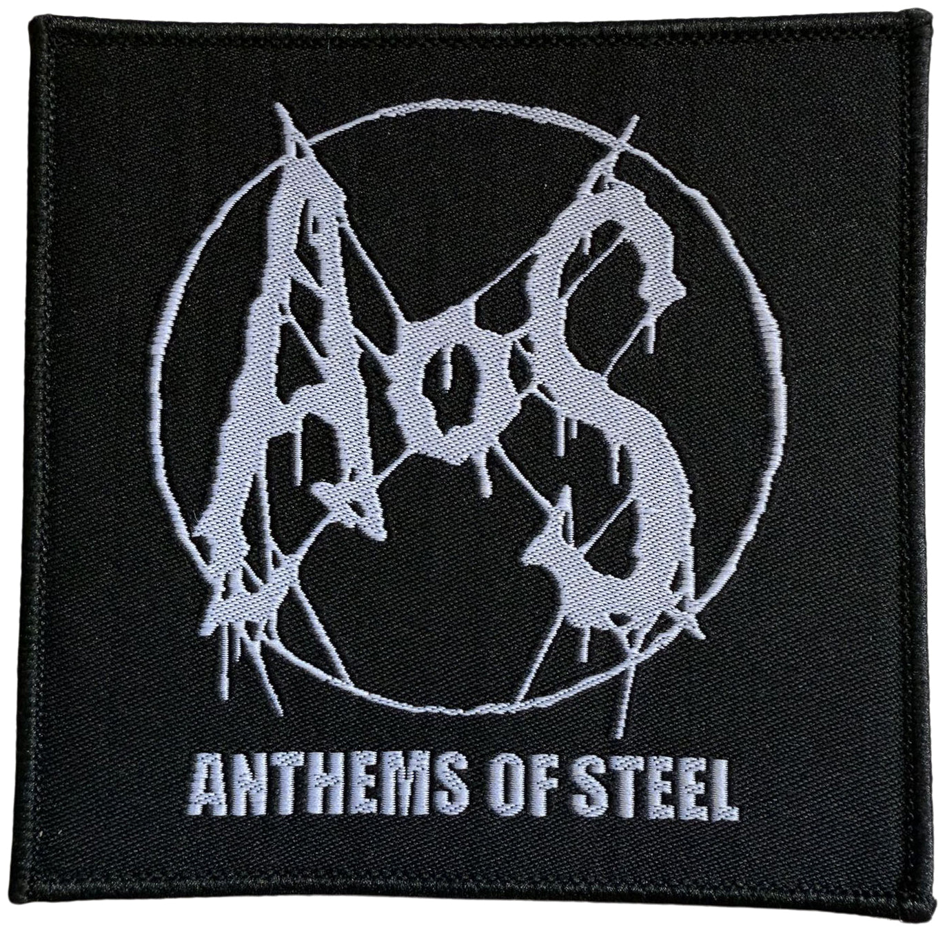 ANTHEMS OF STEEL - Logo - 9,8 x 10 cm - Patch