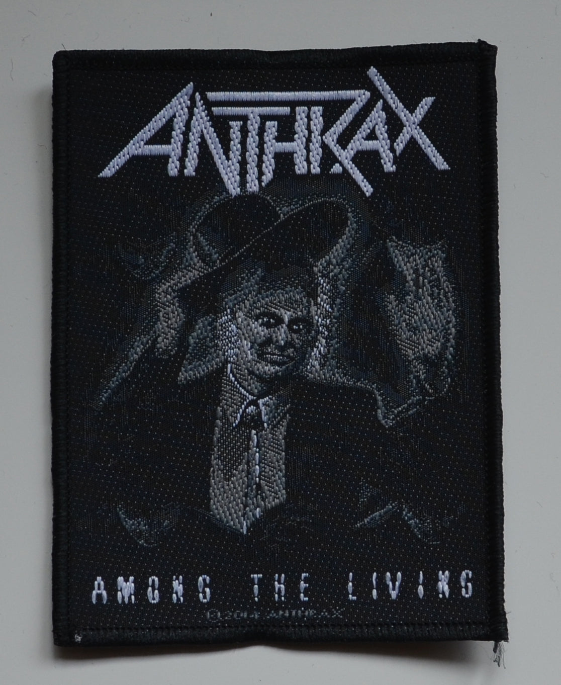 ANTHRAX - Among The Living - 9,7 cm x 7,4 cm - Patch