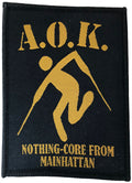 A.O.K. - Yellow Nothing-Core From Mainhattan - 10 x 7,3 cm - Patch