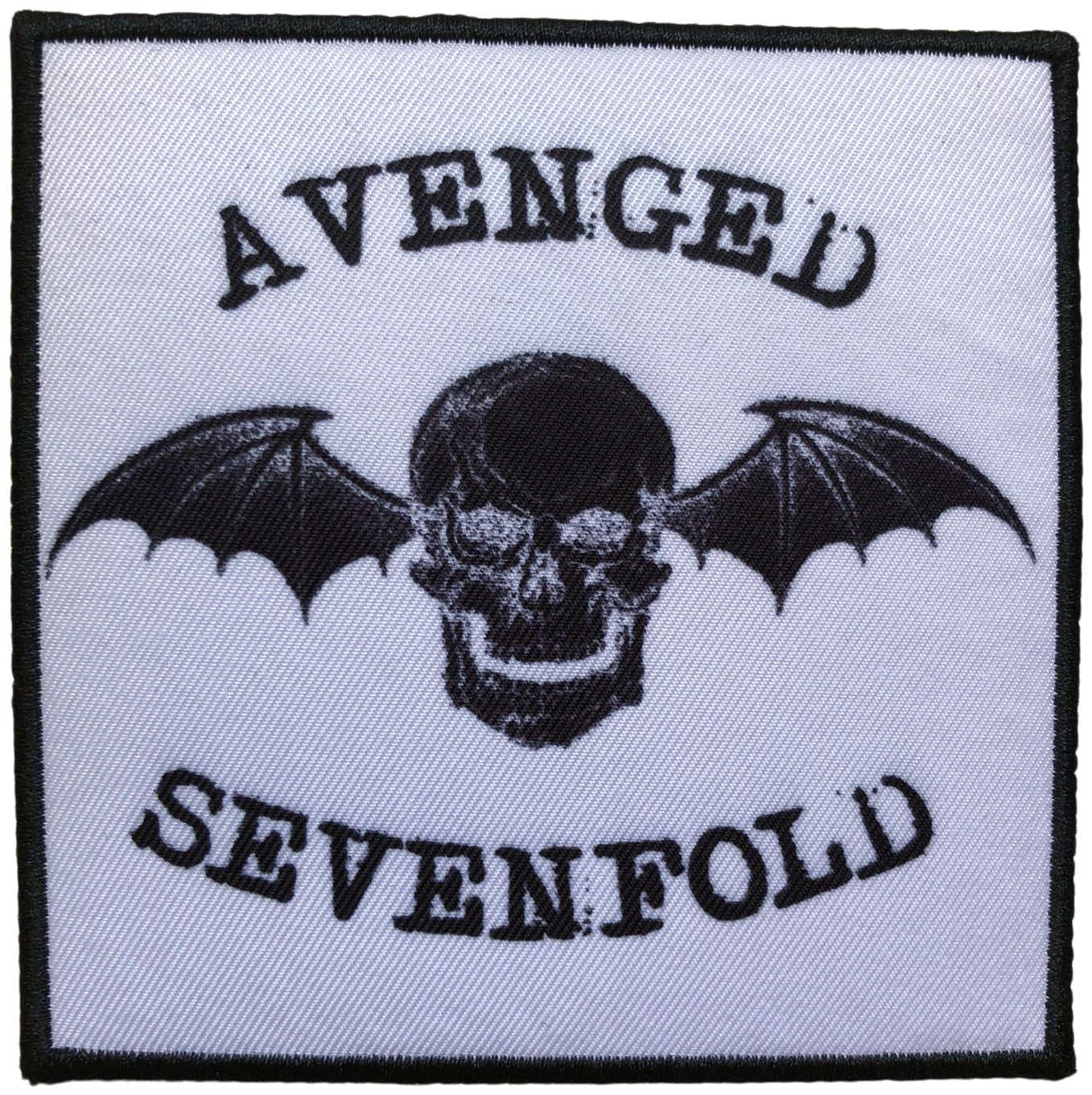 AVENGED SEVENFOLD - Classic Deathbat Negative - 10,1 x 10,1 cm - Patch