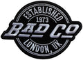 BAD COMPANY - Est. 1973 Circle Logo - 7,9 x 11 cm - Patch