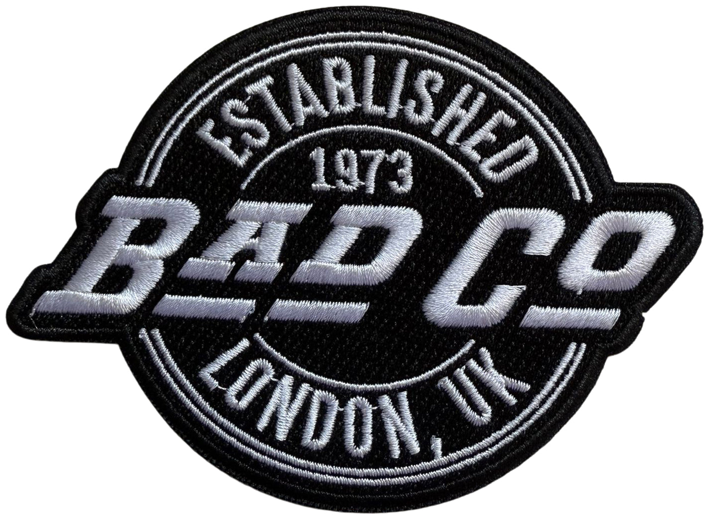 BAD COMPANY - Est. 1973 Circle Logo - 7,9 x 11 cm - Patch