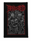 BENIGHTED - Obscene Repressed - Black Border - 11 x 8 cm - Patch