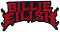 BILLIE EILISH - Flame Red - 4,7 x 9 cm - Patch