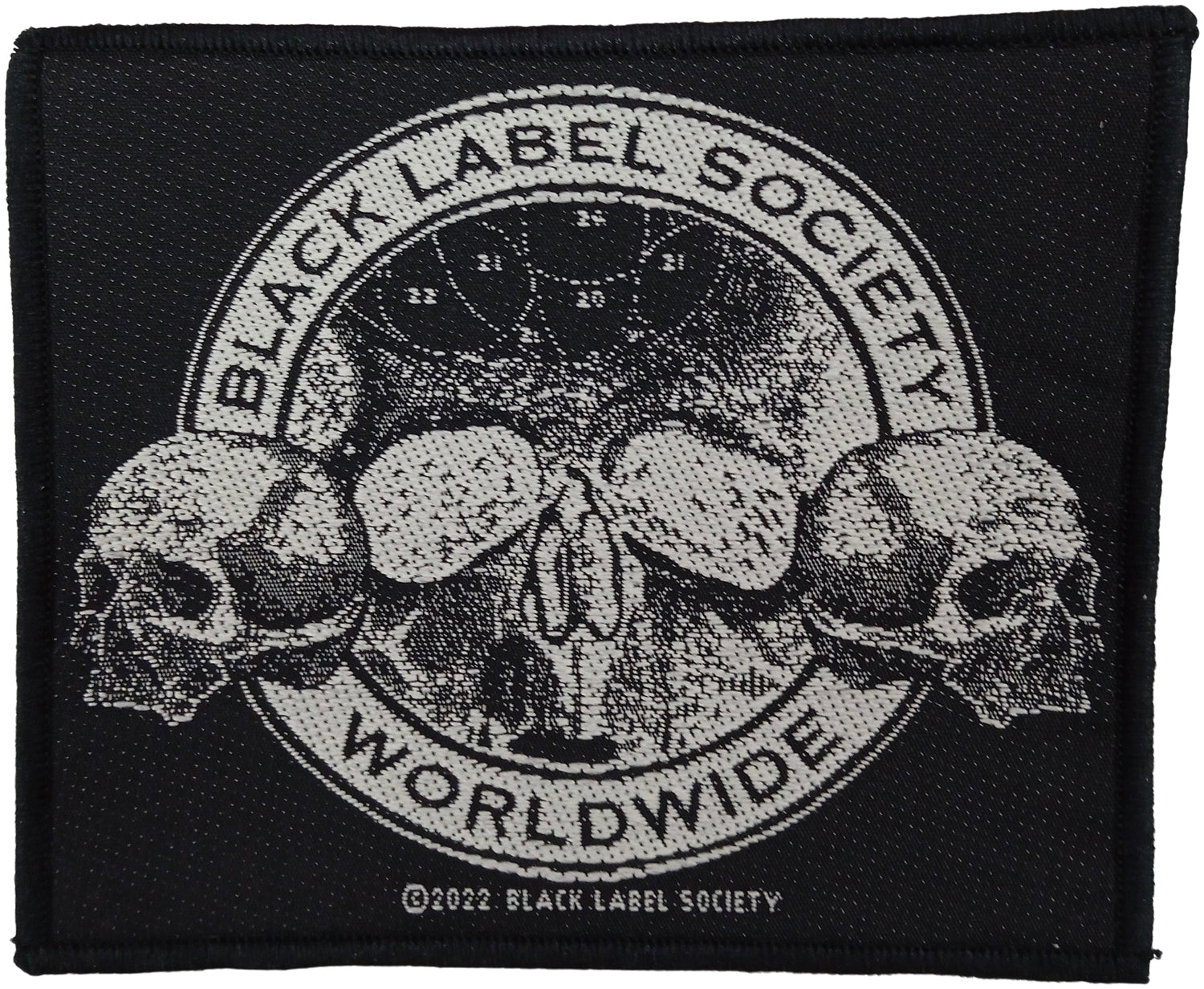 BLACK LABEL SOCIETY - Skulls - 10 x 8,3 cm - Patch