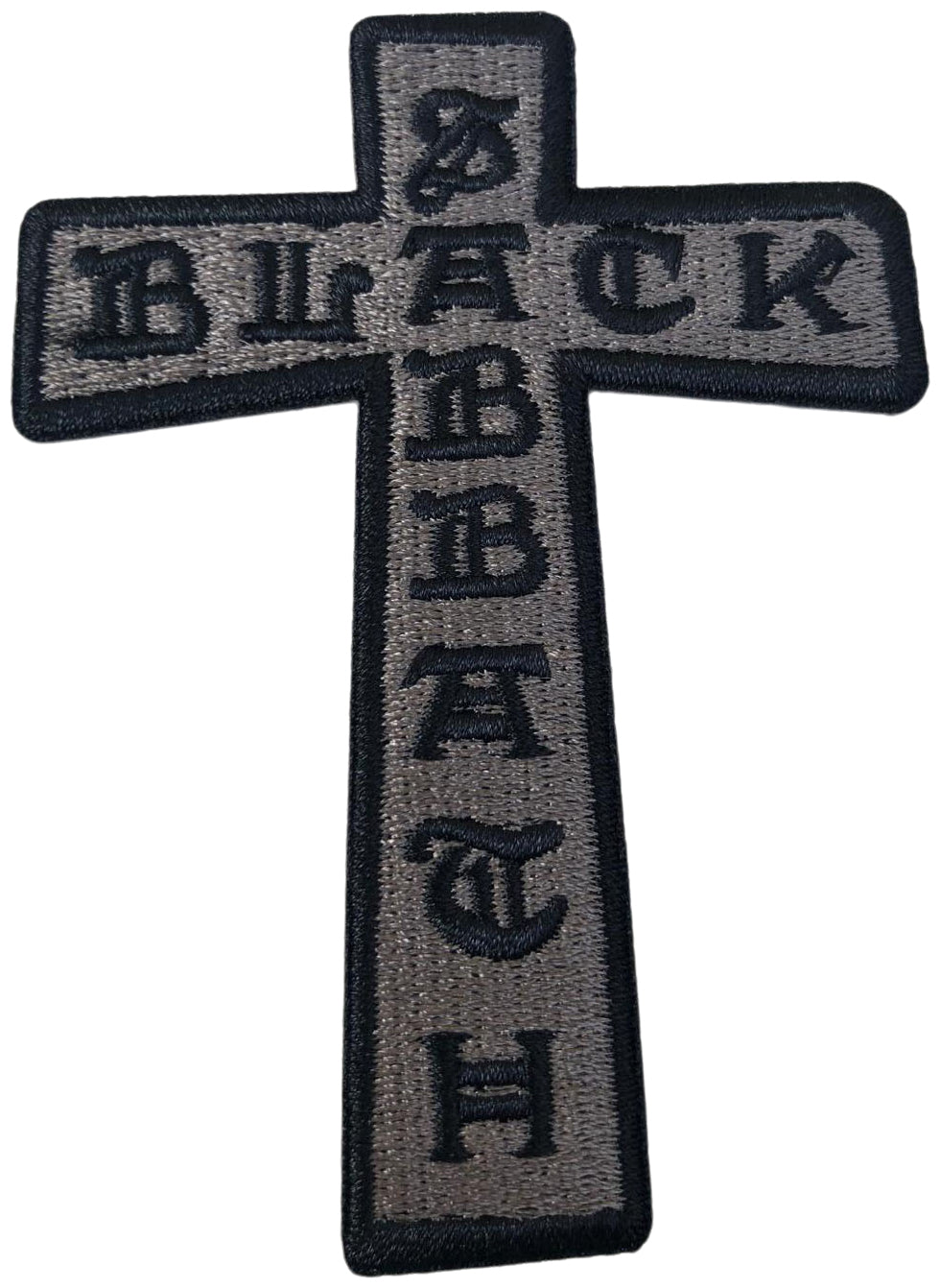BLACK SABBATH - Cross - 7,9 x 5,7 cm - Patch