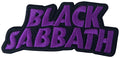 BLACK SABBATH - Cut-Out Wavy Logo - 3,7 x 8,1 cm - Patch