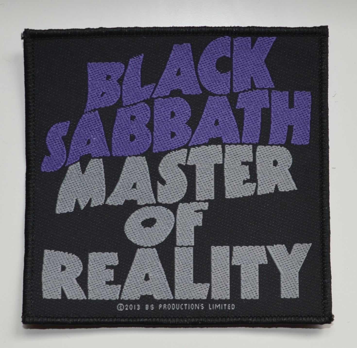 BLACK SABBATH - Master Of Reality - 9,4 x 9,6 cm - Patch