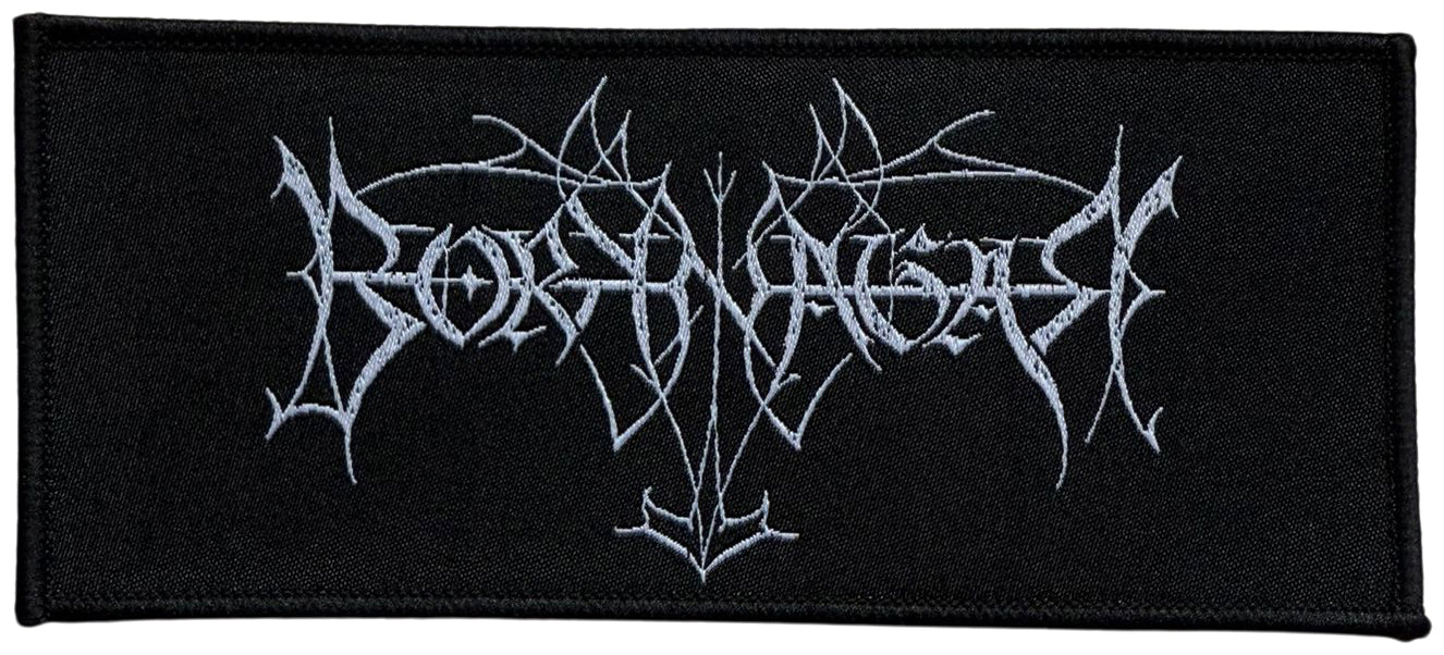 BORKNAGAR - Logo - 6,2 x 14 cm - Patch