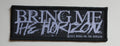 BRING ME THE HORIZON - Horror Logo - 9,7 x 3,2 cm - Patch
