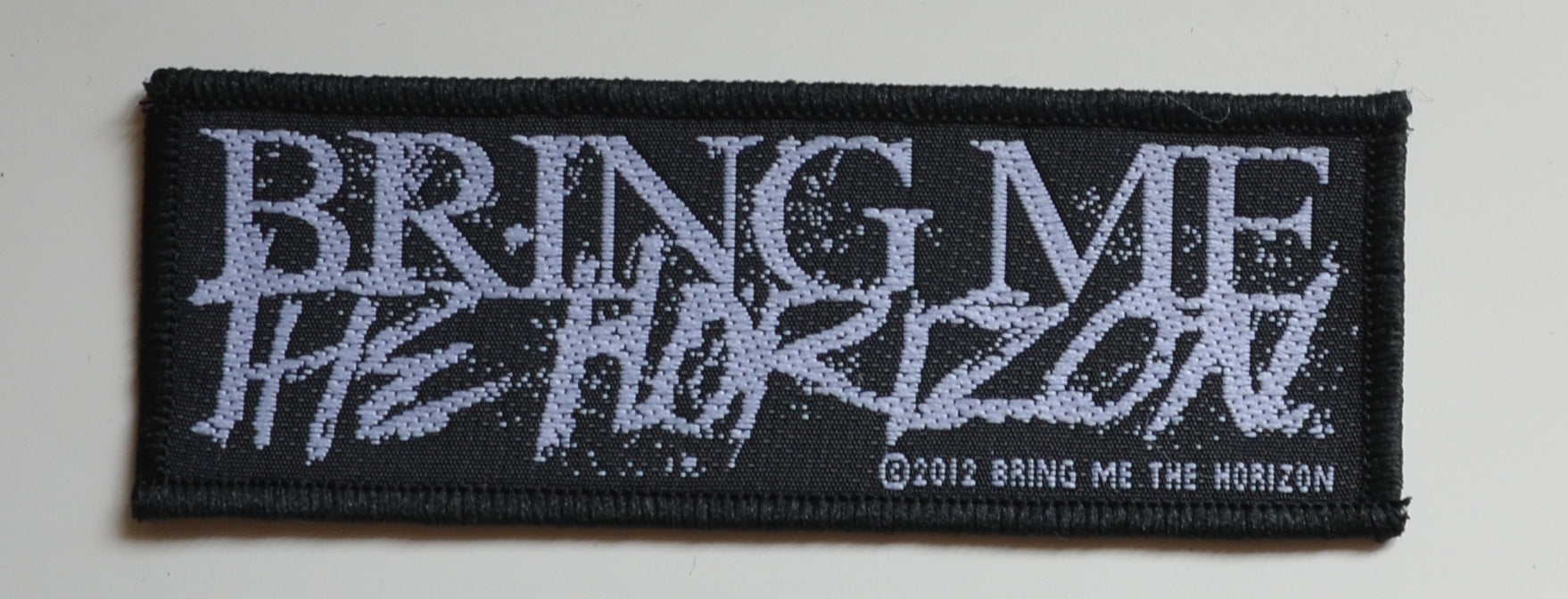 BRING ME THE HORIZON - Horror Logo - 9,7 x 3,2 cm - Patch