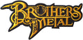 BROTHERS OF METAL - Logo - 5,1 x 11 cm - Patch