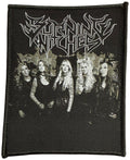 BURNING WITCHES - Standing Band - 10,2 x 8,1 cm - Patch