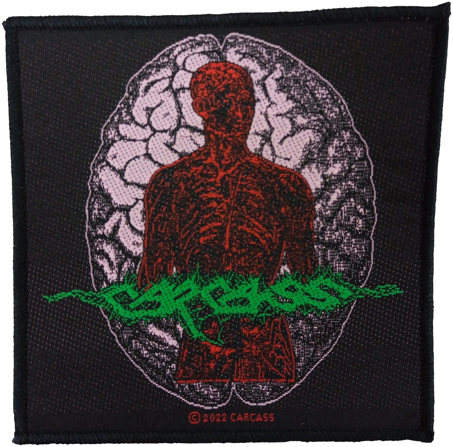 CARCASS - Cabeza - 9,8 x 10 cm - Patch