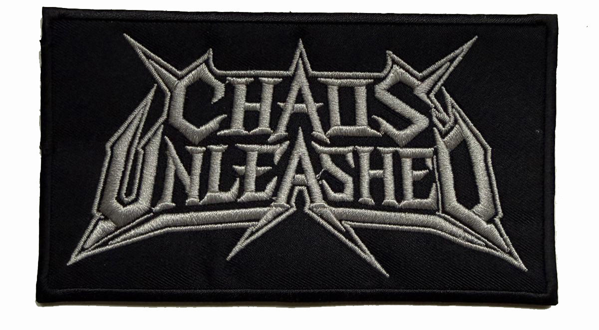 CHAOS UNLEASHED - Logo - 7,2 x 12,7 cm - Patch