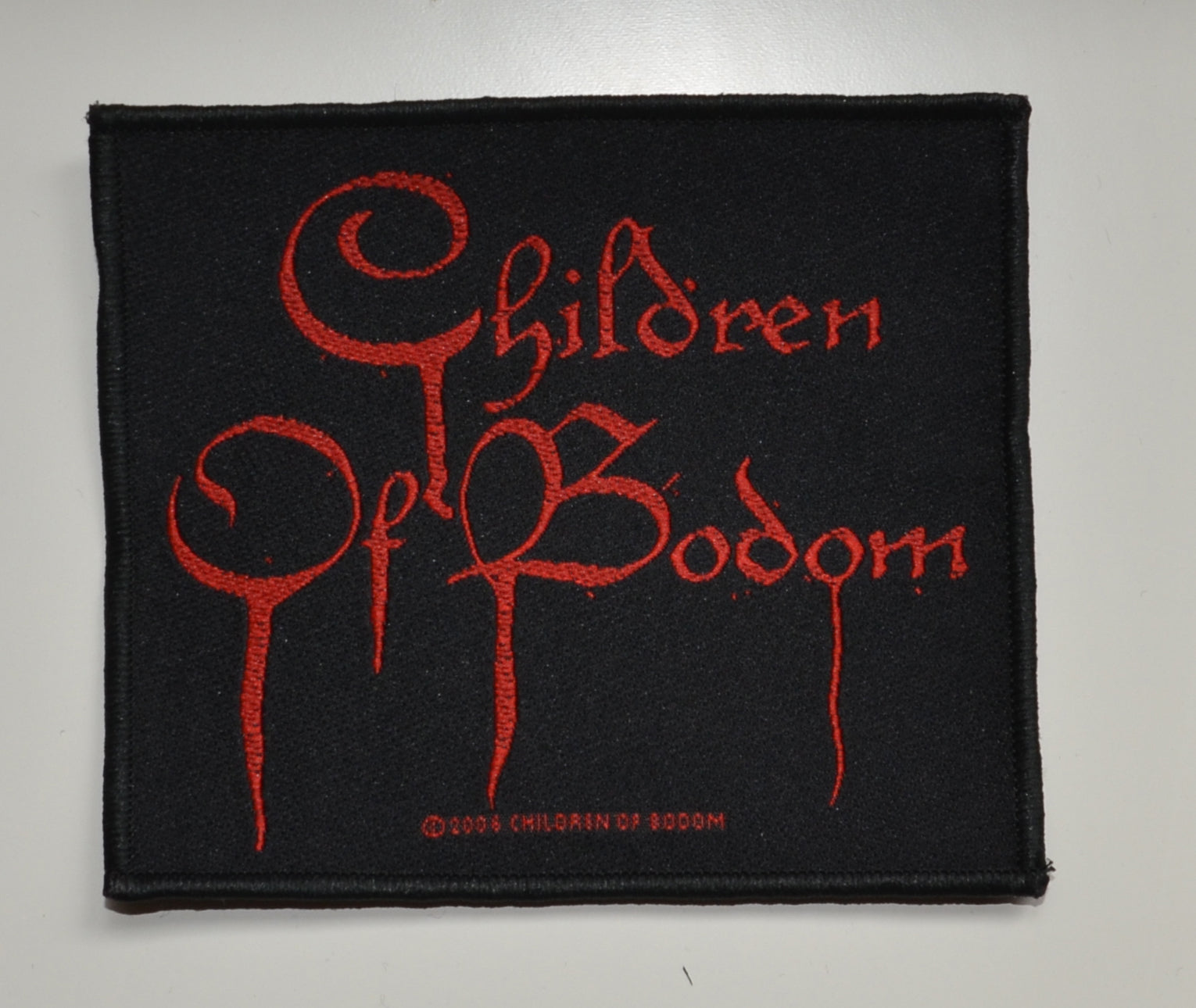 CHILDREN OF BODOM - Blood Logo - 9,5 cm x 8,2 cm - Patch