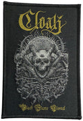 CLOAK - Skull - 11,4 x 7,8 cm - Black Border - Patch