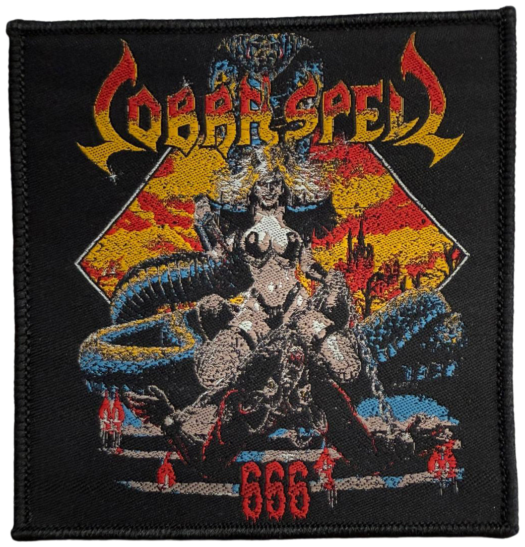 COBRA SPELL - 666 Album - 10,3 x 10 cm - Patch