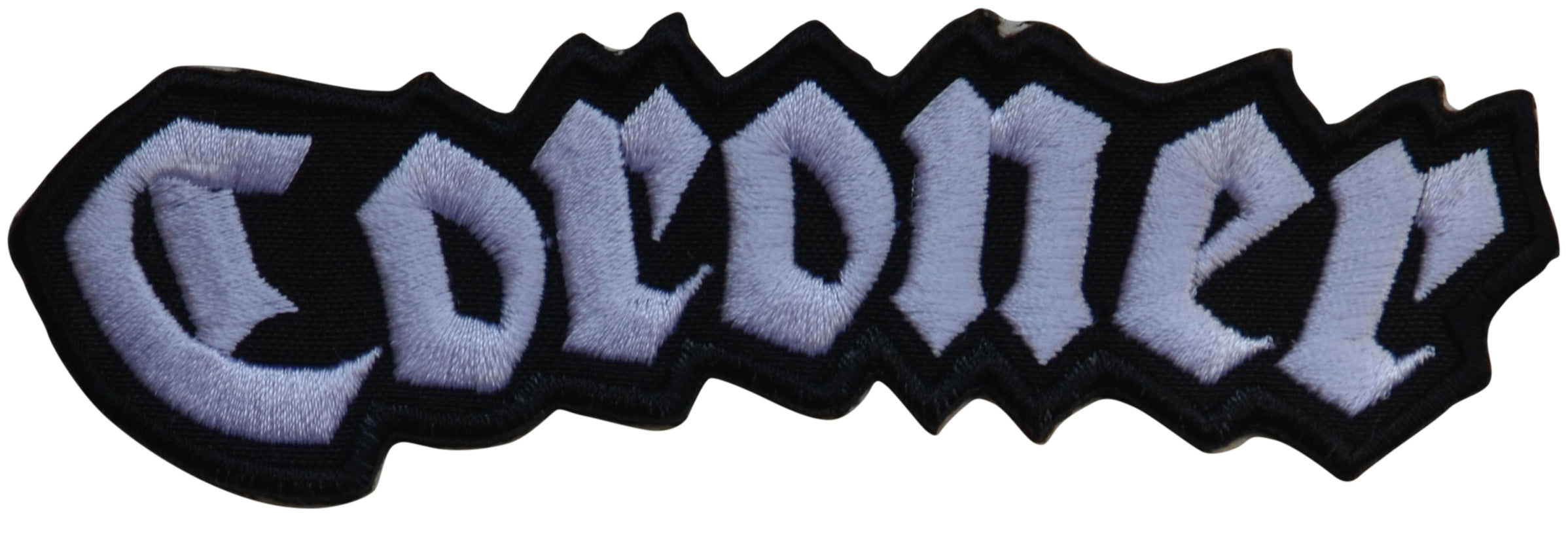 CORONER - Logo Cut-Out - 12,8 x 4,5 cm - Patch
