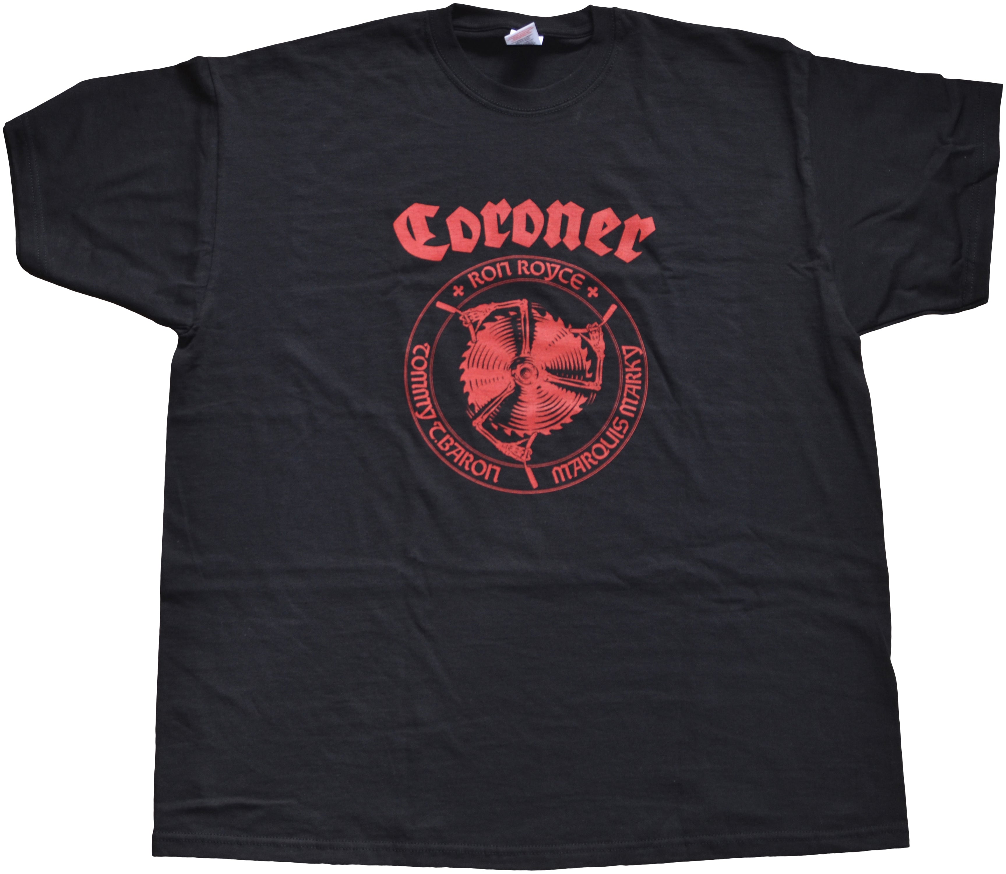CORONER - Blood Blade Red - TS 3XL